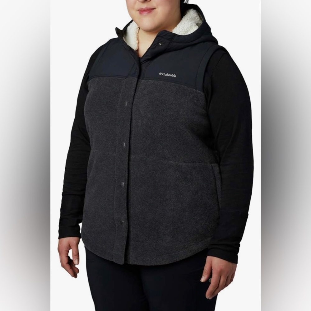 Women's Columbia Benton Springs Overlay Vest- Plus Size